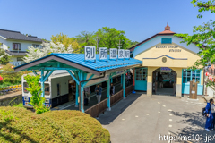 [上田電鉄別所線別所温泉駅] 駅舎。