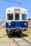 [上田電鉄別所線下之郷駅] 7200系7255F、ただ、こういう東急時代の看板とか出てくると撮ってみたくなったり。