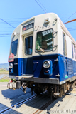 [上田電鉄別所線下之郷駅] 7200系7255F、そんなわけでギリギリの隙間から。