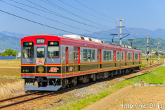 [上田電鉄別所線舞田～八木沢間] 31列車、6000系6001F、さなだどりーむ号