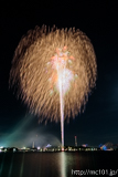 [第44回金沢まつり花火大会] No.60 7寸玉 2発「昇朴付 錦冠菊」<br>No.61 7寸玉 2発「昇朴付 錦冠菊彩色浮模様」<br>No.62 7寸玉 4発「昇朴付 芯入錦冠菊」<br>No.63 7寸玉 4発「昇朴付 華キキョウ芯錦冠菊」<br>No.64 7寸玉 1発「昇朴付 錦冠菊銀乱」<br>No.65 8寸玉 2発「昇朴付 錦冠菊銀乱」