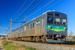 [秩父鉄道ふかや花園～小前田間] 20列車、7000系7002F