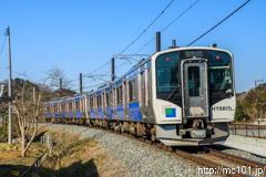 [仙石線手樽～陸前富山間] 5568D仙石東北ライン快速(緑)、HB-E210系C-3編成他、後追い
