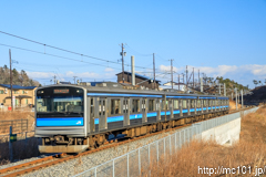 [仙石線東名～野蒜間] 1322S、205系M18編成