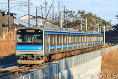 [仙石線東名～野蒜間] 1422S、205系M17編成