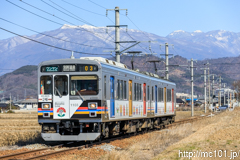 [上田電鉄別所線舞田～八木沢間] 31列車、1000系1003F、自然と友だち2号