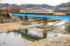 [上信電鉄上州福島～東富岡間] 32列車、500形503F