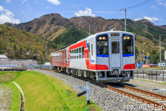 [三陸鉄道リアス線鵜住居～大槌間] 2011D、36-713+36-R2