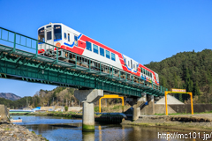 [三陸鉄道リアス線岩手船越～織笠間] 15D、36-700形36-717+36-705