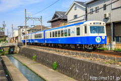 [四日市あすなろう鉄道内部線赤堀～日永間] 1551列車、260系U61編成