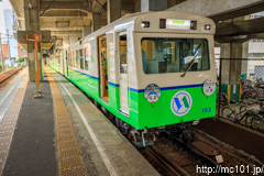 [四日市あすなろう鉄道内部線あすなろう四日市駅] 1643列車、260系U65編成