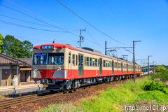 [三岐鉄道三岐線梅戸井～大安間] 27列車、801系803F