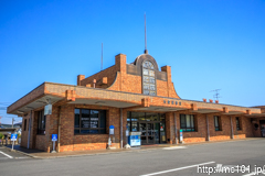 [三岐鉄道三岐線大安駅] 駅舎