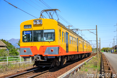[三岐鉄道三岐線大安駅付近] 20列車、101系103F