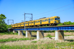 [三岐鉄道三岐線大安～三里間] 30列車、801系805F