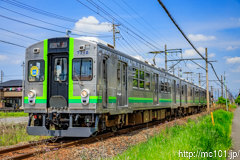 [養老鉄道養老線東赤坂～広神戸間] 1160列車、7700系TQ12編成