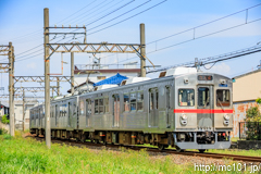 [養老鉄道養老線大垣～西大垣間] 1322列車、7700系TQ03編成