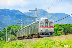 [養老鉄道養老線駒野～美濃津屋間] 1152列車、7700系TQ03編成