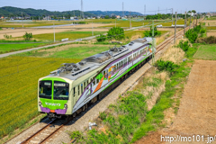 [上信電鉄上州新屋～上州福島間] 27列車、500形503F