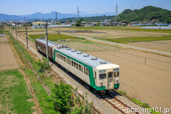 [上信電鉄上州新屋～上州福島間] 24列車、200形204+205