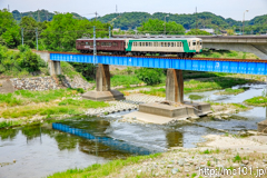 [上信電鉄上州福島～東富岡間] 28列車、200形205+204