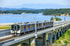 [仙石線陸前大塚～東名間] 5545D仙石東北ライン快速(赤)、HB-E210系C-7編成+C-5編成