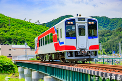 [三陸鉄道リアス線鵜住居～大槌間] 2011D、36-700形36-713