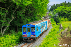 [三陸鉄道リアス線岩手船越～織笠間] 2013D、36-101+36-208