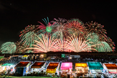 [酒田花火ショー2019] 第2部 水上アートスペクタル 愛の不思議 6「水上アートスペクタル 愛の不思議」(3)