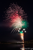 [第58回北上・みちのく芸能まつり トロッコ流しと花火の夕べ] 第1部 令和時代を開くみんなへ・2. 大スターマイン(2)