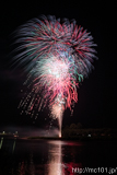 [第58回北上・みちのく芸能まつり トロッコ流しと花火の夕べ] 第4部 東京オリンピック・24. 大スターマイン(2)