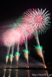 [第58回北上・みちのく芸能まつり トロッコ流しと花火の夕べ] フィナーレ・31. スーパーワイド100連発(2)