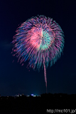 [第70回熊谷花火大会] <dl class='description'><dt>プログラムNo.</dt><dd>32</dd><dt>種別</dt><dd>10号2発</dd><dt>提供</dt><dd>富士見中学校昭和58年度卒業生一同</dd><dt>コメント</dt><dd>生誕半世紀と35年ぶりの再会を祝して、故郷熊谷の夜空に大輪の花を咲かせます。</dd></dl>