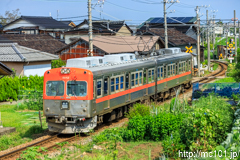 [北陸鉄道浅野川線三ツ屋～大河端間] 22列車、8000系8802F、狭幅・片開き