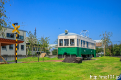 [TEKリトルパーク] デ5010形5022、保存車・遠景
